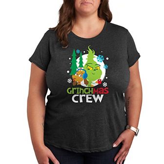 Plus Dr. Seuss Little Grinch Grinchmas Crew Graphic Tee