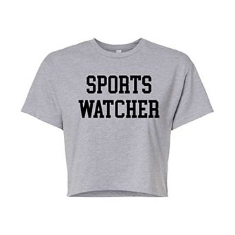 Juniors' Sports Watcher Cropped Tee