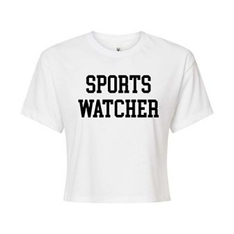 Juniors' Sports Watcher Cropped Tee