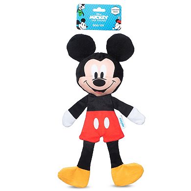 Disney's Mickey Mouse Plush Head Flat Body Dog Toy