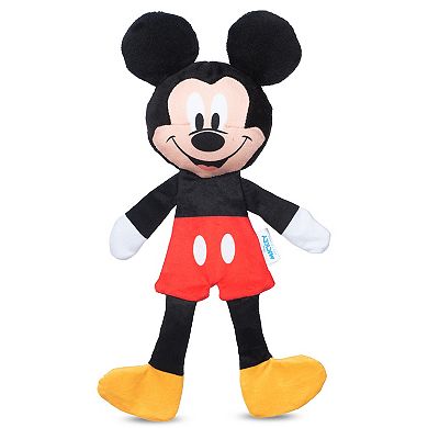 Disney's Mickey Mouse Plush Head Flat Body Dog Toy