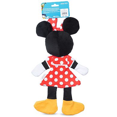 Disney's Minnie Mouse Plush Head Flat Body Dog Toy