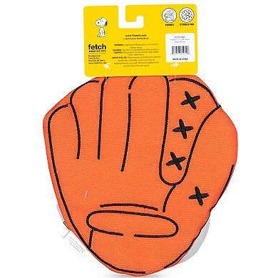 Peanuts Baseball Glove and Ball Dog Toy