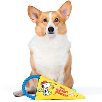 Peanuts Fan Banner Rope Dog Toy