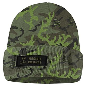 Men's Nike Camo Virginia Cavaliers Military Pack Cuffed Knit Hat