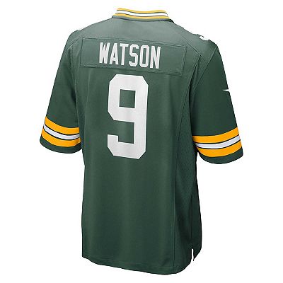 Men s Nike Christian Watson Green Green Bay Packers Game Jersey