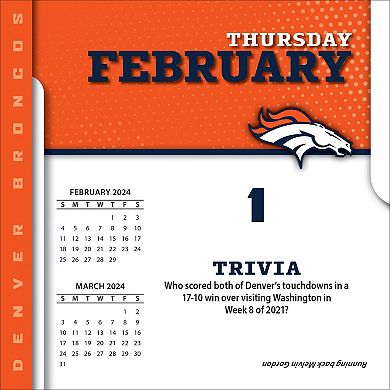 Denver Broncos 2024 Box Calendar