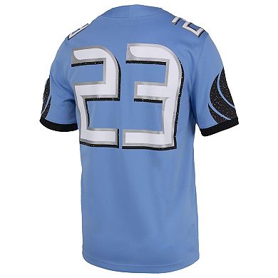Men's Nike #23 Light Blue UCF Knights 2023 Space Game Football Jersey