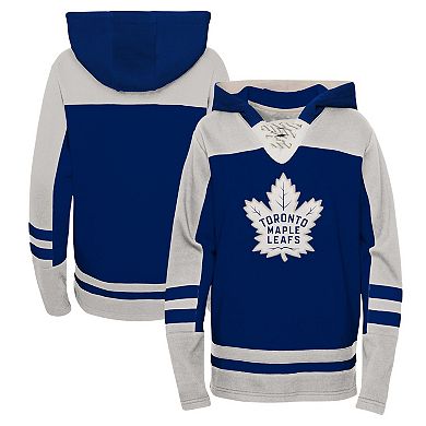 Youth Blue Toronto Maple Leafs Ageless Revisited Lace-Up V-Neck ...