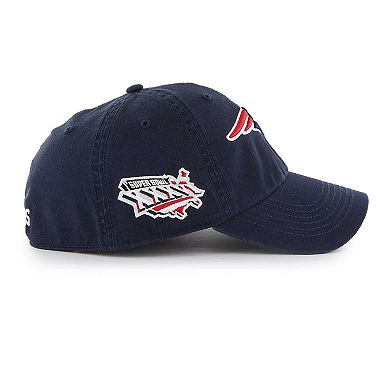 Men's '47 Navy New England Patriots Sure Shot Franchise Fitted Hat