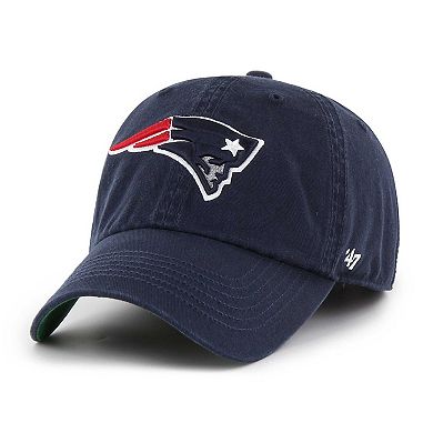 Men's '47 Navy New England Patriots Sure Shot Franchise Fitted Hat