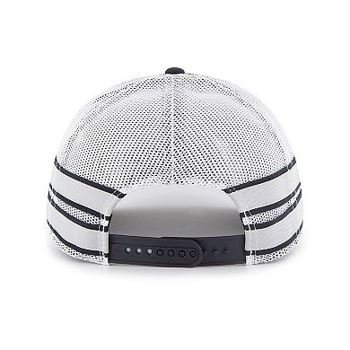 Men's '47 Navy Penn State Nittany Lions Straight Eight Adjustable Trucker Hat