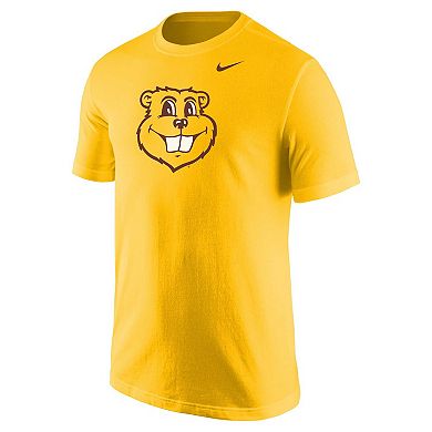 Men's Nike Gold Minnesota Golden Gophers Goldy Head Performance T-Shirt