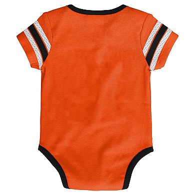 Infant Orange Philadelphia Flyers Hockey Jersey Bodysuit