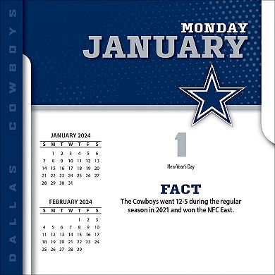 Dallas Cowboys 2024 Box Calendar