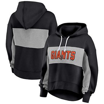 Women's Profile Black San Francisco Giants Plus Size Pullover Hoodie