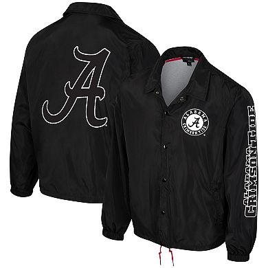 Women's The Wild Collective Black Alabama Crimson Tide 2023 Coaches Full-Snap Jacket