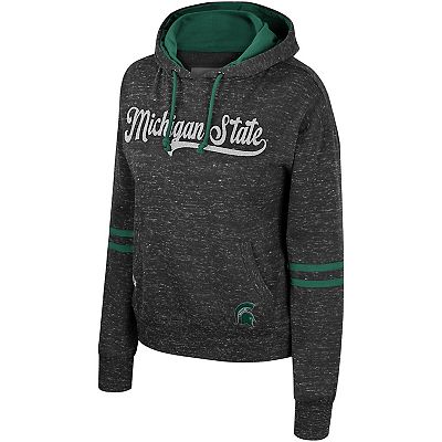売れ筋商品|||コロシアム パーカー・スウェットシャツ アウター レディース Women's Charcoal Michigan State Spartans Catherine Speckle Pullover Hoodie Charcoal Women's Colosseum Charcoal Michigan State Spartans Catherine