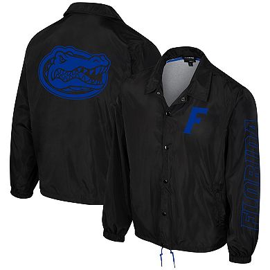 Women's The Wild Collective Black Florida Gators 2023 Coaches Full-Snap Jacket
