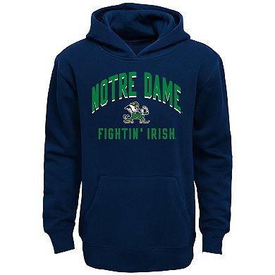 Toddler Navy/Gray Notre Dame Fighting Irish Play-By-Play Pullover Fleece Hoodie & Pants Set