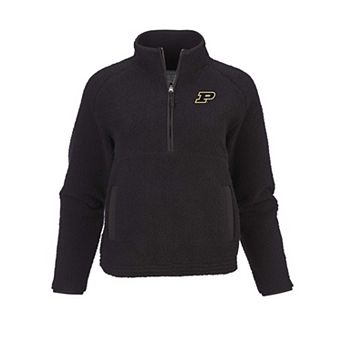Women's Black Purdue Boilermakers Everest Half-Zip Top