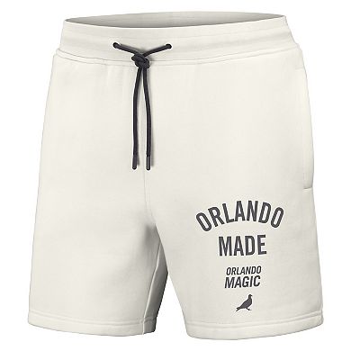 Men's NBA x Staple Cream Orlando Magic Heavyweight Fleece Shorts
