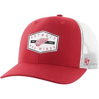 Men's '47 Red Detroit Red Wings Convoy Trucker Adjustable Hat