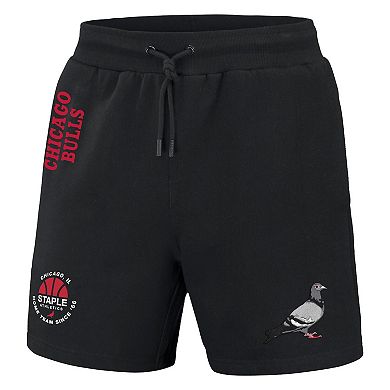 Men's NBA x Staple Black Chicago Bulls Home Team Shorts