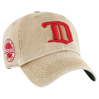 Men's '47 Khaki Detroit Red Wings Earldor Clean Up Adjustable Hat