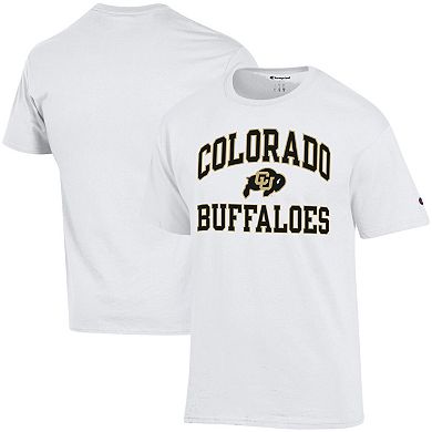 Men's Champion  White Colorado Buffaloes High Motor T-Shirt