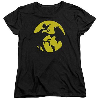 Dc Comics Batman Spotlight Short Sleeve Womens T-shirt