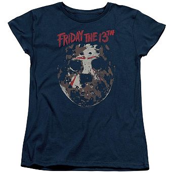Friday The 13th Rough Mask Short Sleeve Women´s T-Shirt