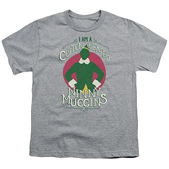 Elf Cotton Headed Short Sleeve Youth T-shirt