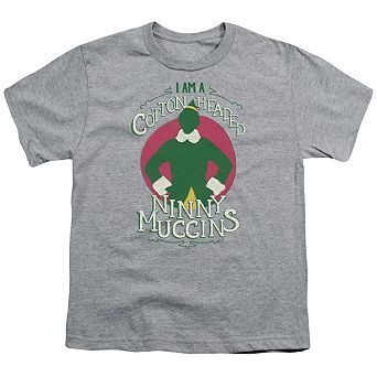 Elf Cotton Headed Short Sleeve Youth T-shirt