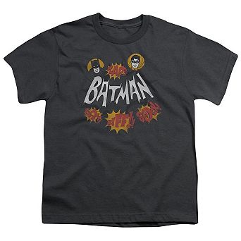 Batman Classic Tv Sound Effects Short Sleeve Youth T-shirt