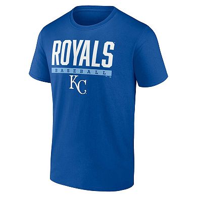 Men's Fanatics Branded Royal Kansas City Royals Power Hit T-Shirt