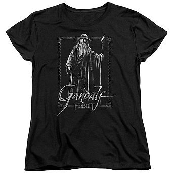 The Hobbit Gandalf Stare Short Sleeve Womens T-shirt