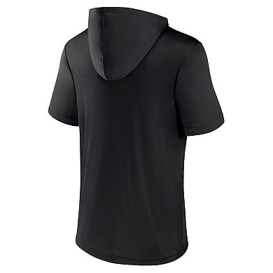 Men's Fanatics Branded Black Brooklyn Nets Possession Hoodie T-Shirt