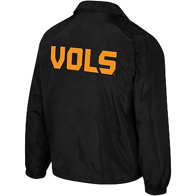 Women's The Wild Collective Black Tennessee Volunteers 2023 Coaches Full-Snap Jacket