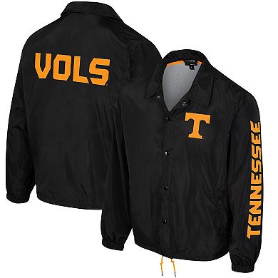 Women's The Wild Collective Black Tennessee Volunteers 2023 Coaches Full-Snap Jacket