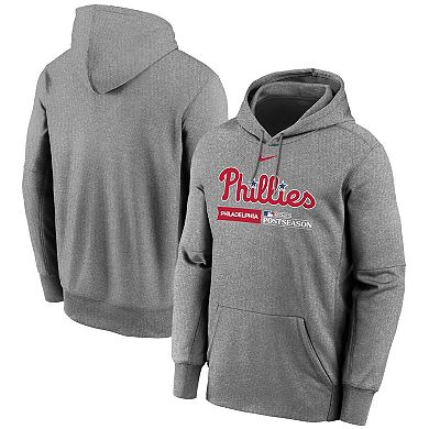 Men's Nike Heather Charcoal Philadelphia Phillies 2023 Postseason ...