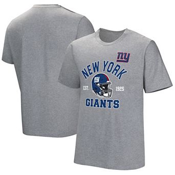 Men's Gray New York Giants Tackle Adaptive T-Shirt