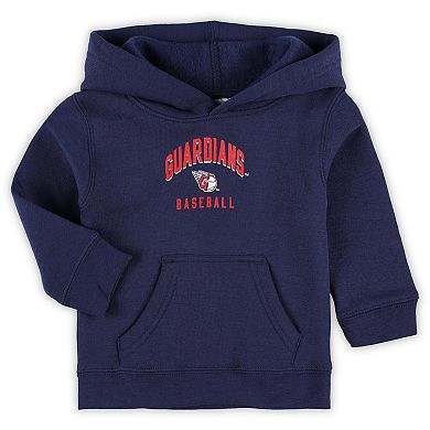 Infant Navy/Heather Gray Cleveland Guardians Play by Play Pullover Hoodie & Pants Set