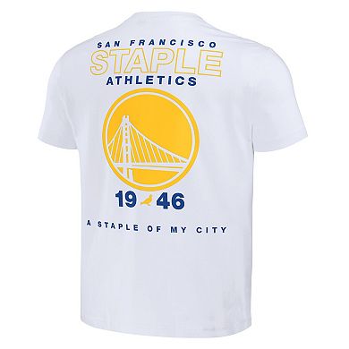 Men's NBA x Staple White Golden State Warriors Home Team T-Shirt