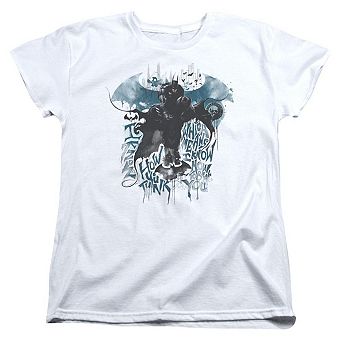 Batman Arkham Knight I Know Short Sleeve Womens T-shirt