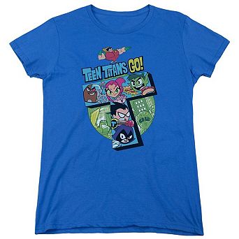 Teen Titans Go T Short Sleeve Womens T-shirt