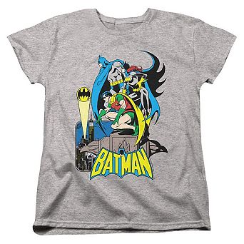 DC Comics Batman Heroic Trio Short Sleeve Women´s T-Shirt