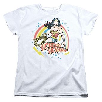 Wonder Woman Wonder Airbrush Short Sleeve Women´s T-Shirt