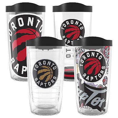 Tervis Toronto Raptors Four-Pack 16oz. Classic Tumbler Set
