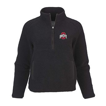 Women's Black Ohio State Buckeyes Everest Half-Zip Top